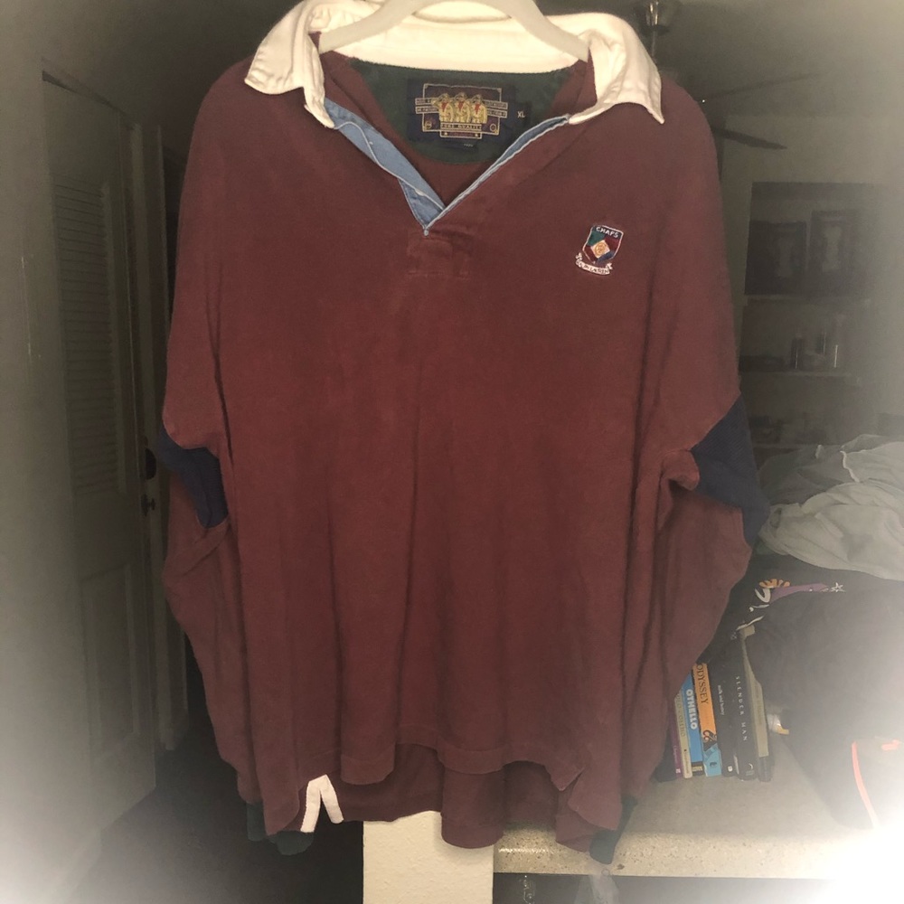 Chaps vintage Ralph Lauren rugby polo xl